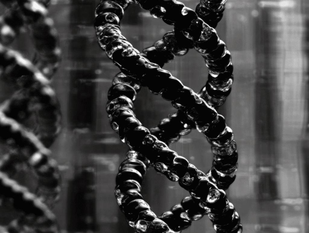 representar um DNA humano